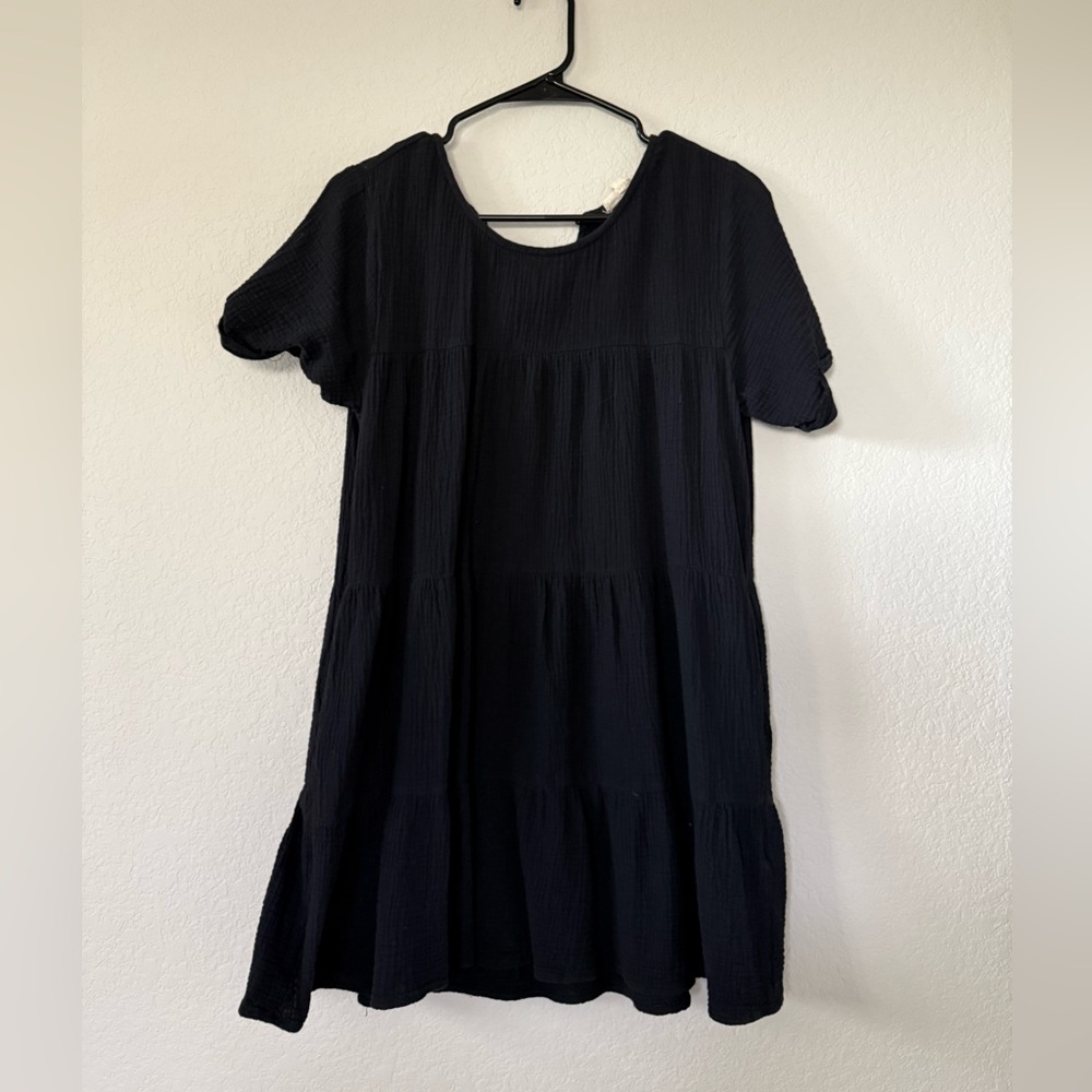 Black Smock Dress
